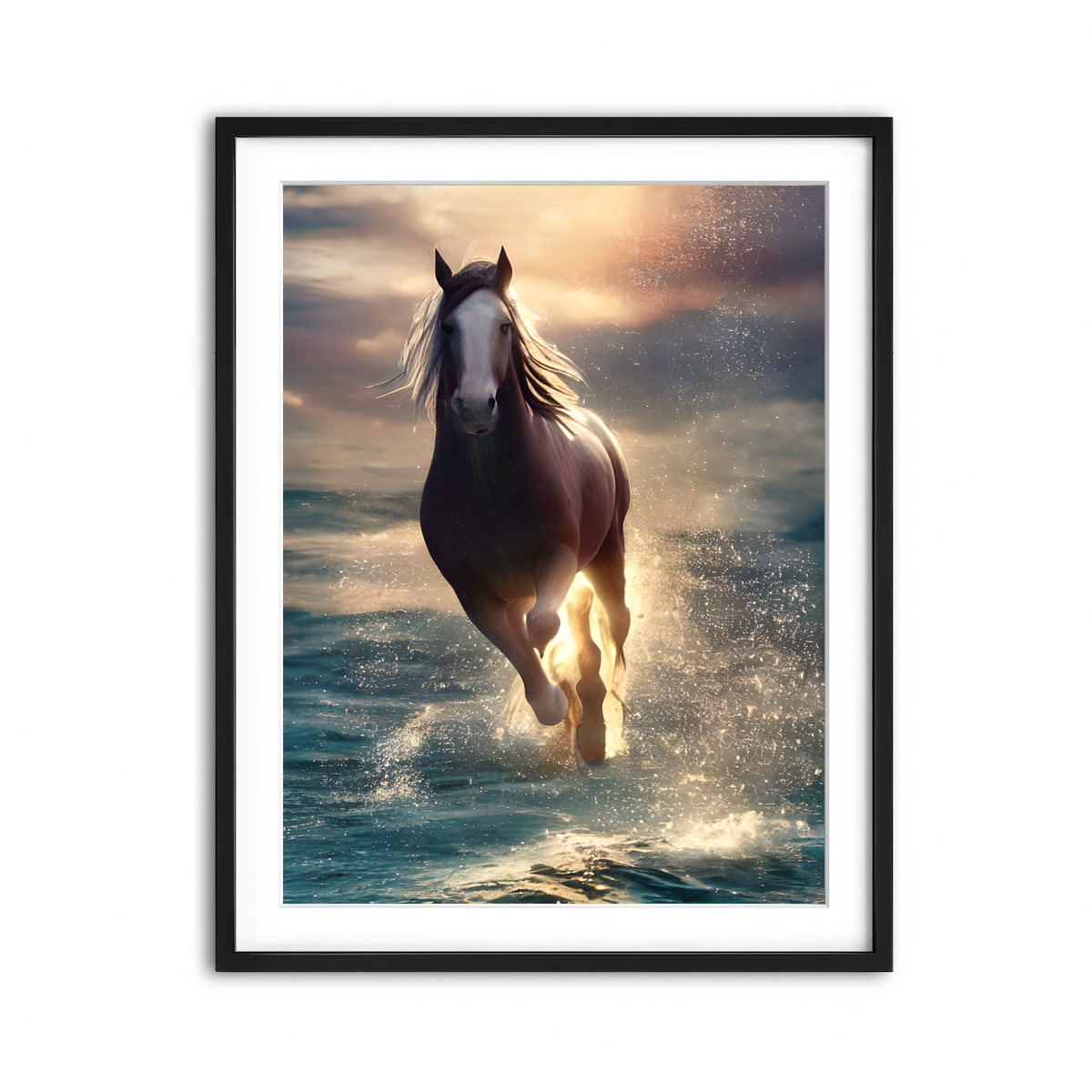 Framed Print 3x4 Black
