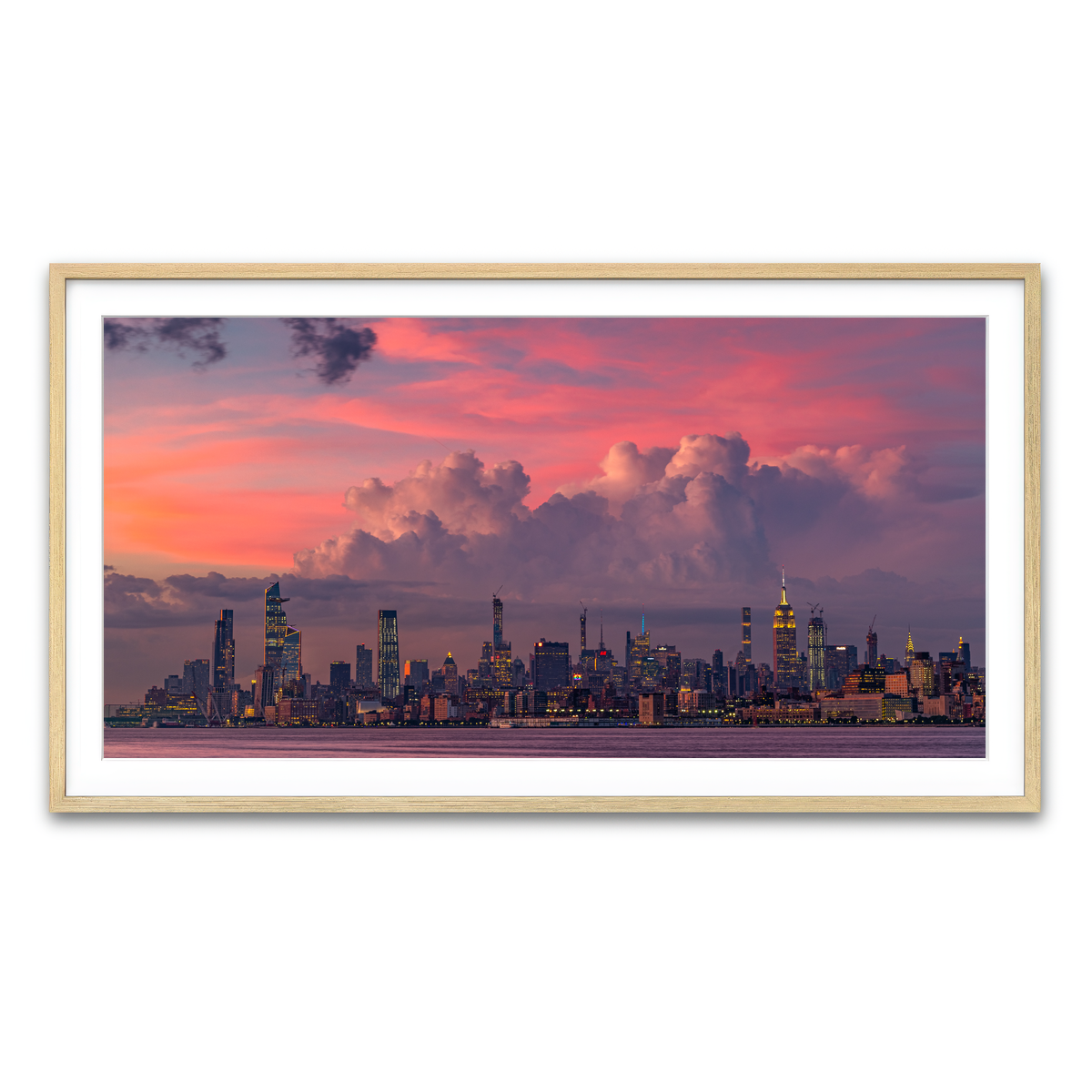 Framed Print 2x1 Natural