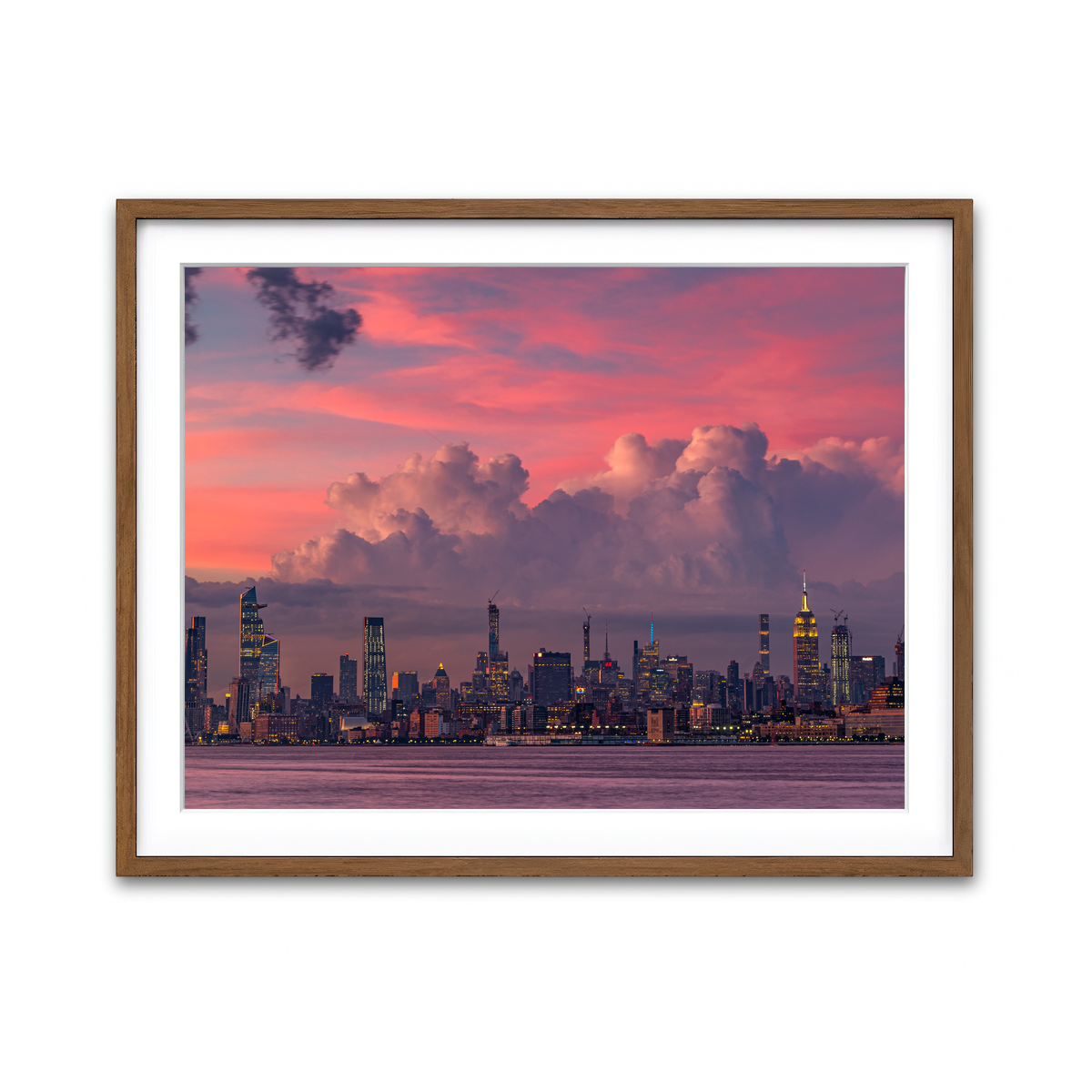 Framed Print 4x3 Walnut