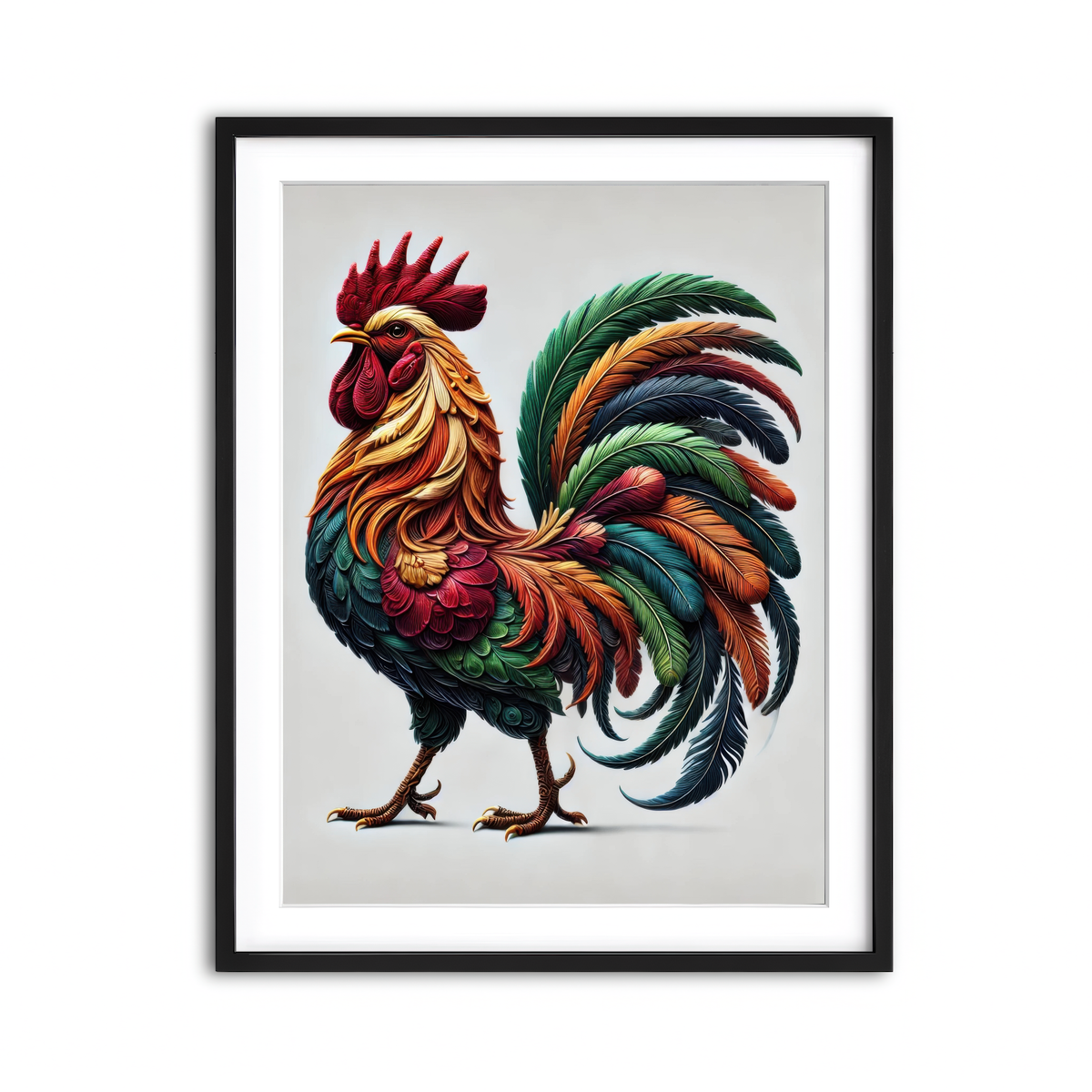 Framed Print 3x4 Black