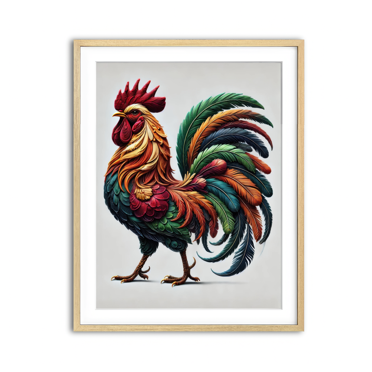 Framed Print 3x4 Natural