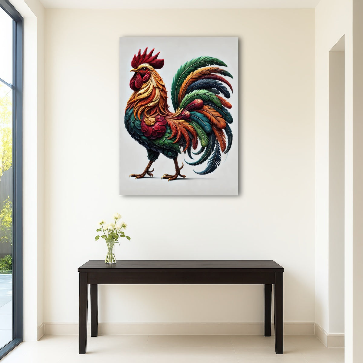 AUTO-MOCKUP ROOM | Majestic Rooster