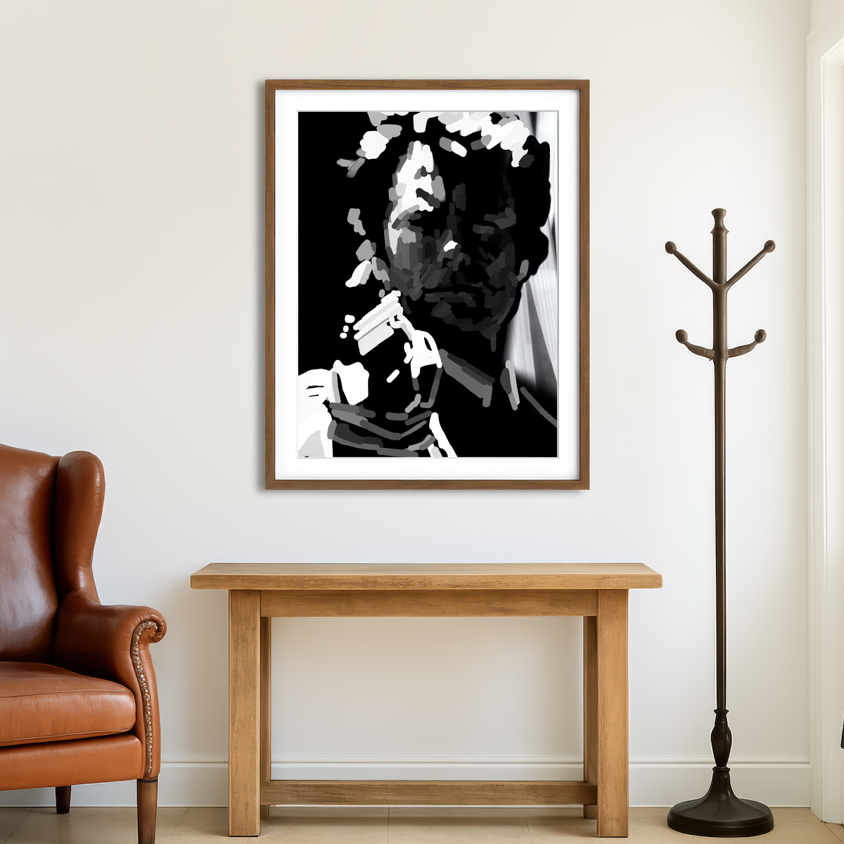 AUTO-MOCKUP ROOM | Make My Day Wall Art