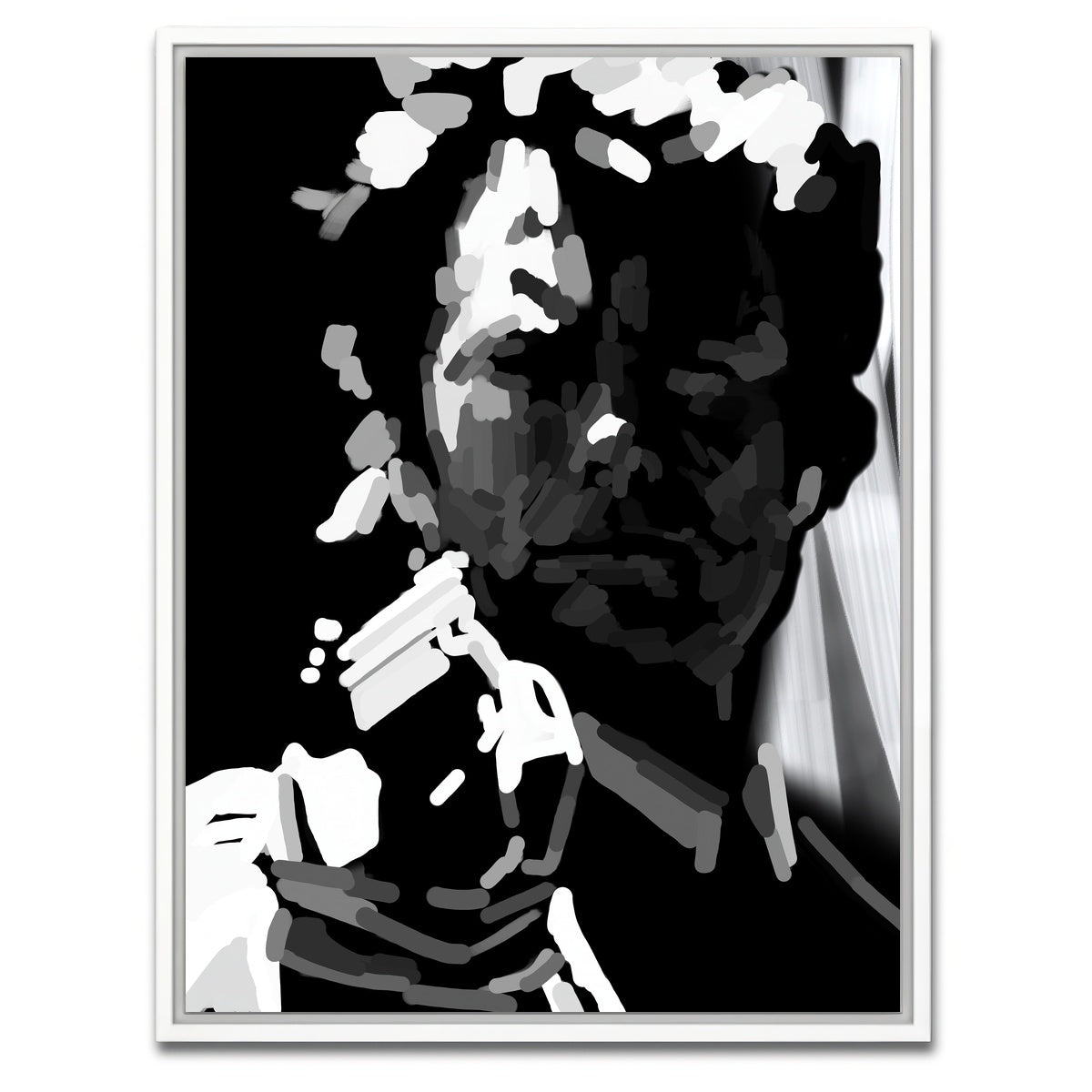 AUTO-MOCKUP WHITE | Make My Day | 1 Piece | White Framed Canvas | group=3x4