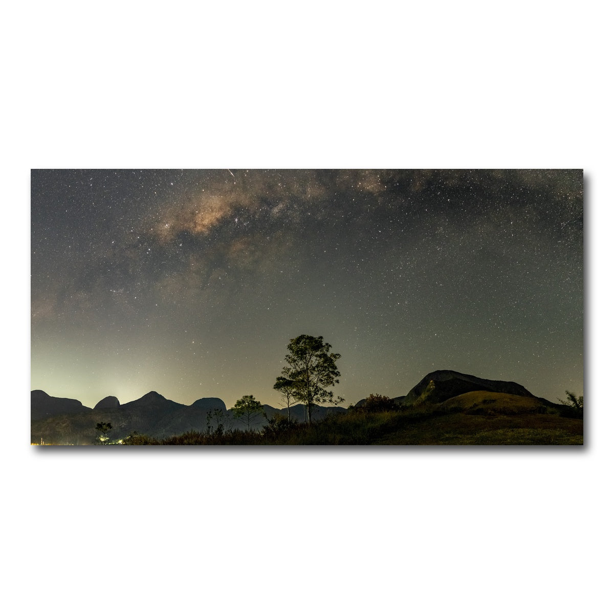 AUTO-MOCKUP WHITE | Make a wish to the Milky Way | 1 Piece | Gallery Wrap Canvas | group=2x1