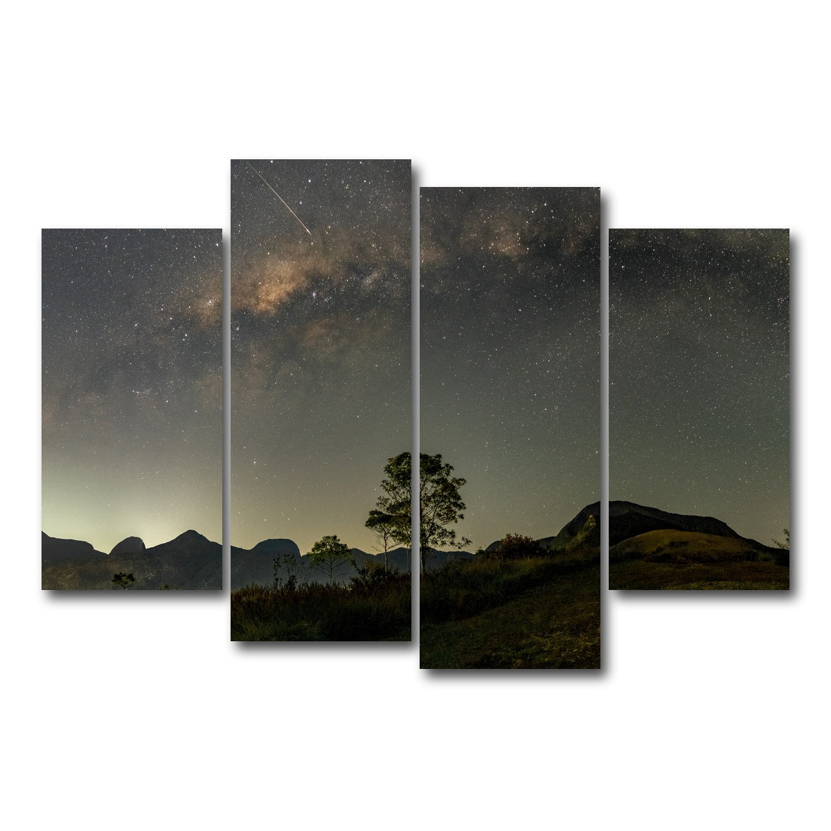 AUTO-MOCKUP WHITE | Make a wish to the Milky Way | 4 Piece | Gallery Wrap Canvas | group=4_short