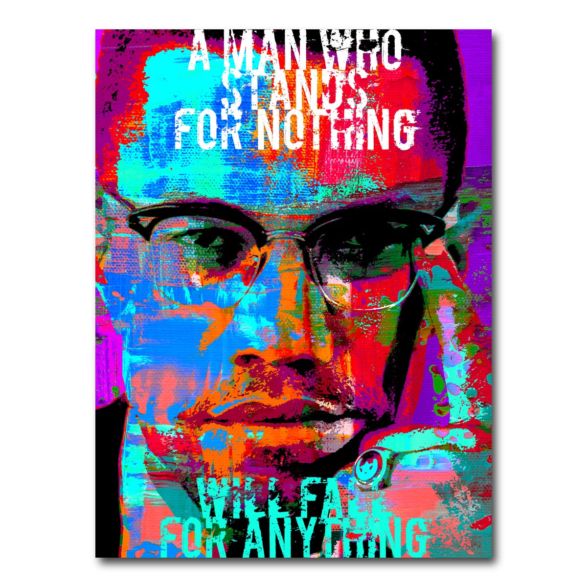 AUTO-MOCKUP WHITE | Mal X | 1 Piece | Gallery Wrap Canvas | group=3x4