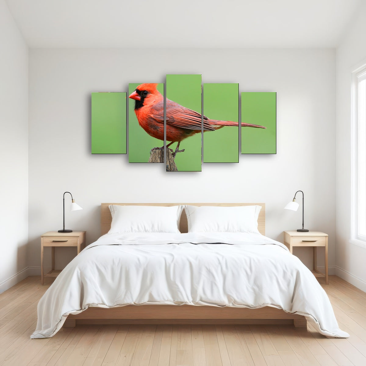 AUTO-MOCKUP ROOM | Male Northern Cardinal