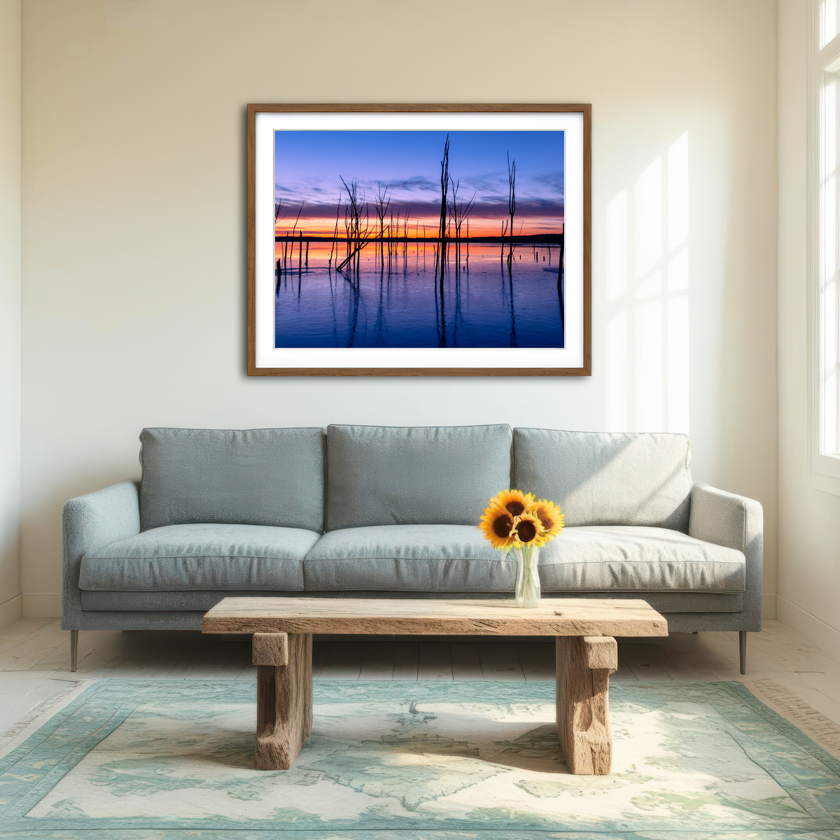 AUTO-MOCKUP ROOM | Manasquan Reservoir Wall Art