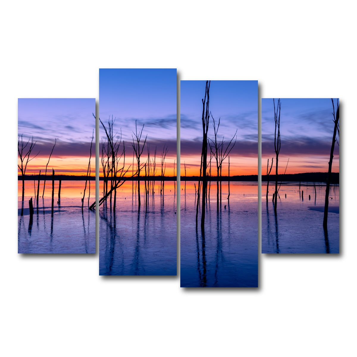 AUTO-MOCKUP WHITE | Manasquan Reservoir | 4 Piece | Gallery Wrap Canvas | group=4_short