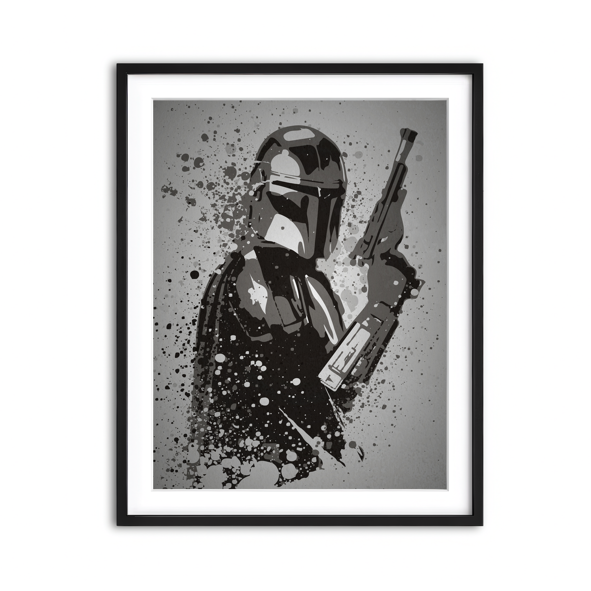 Framed Print 3x4 Black