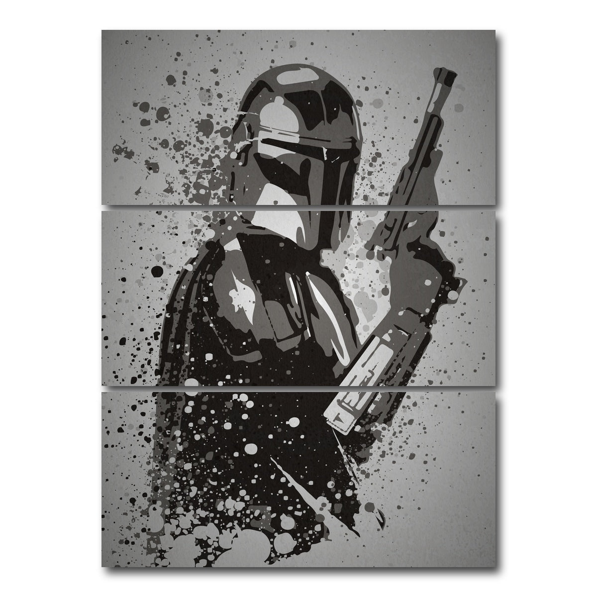 AUTO-MOCKUP WHITE | Mando | 3 Piece | Gallery Wrap Canvas | group=8x18_stacked