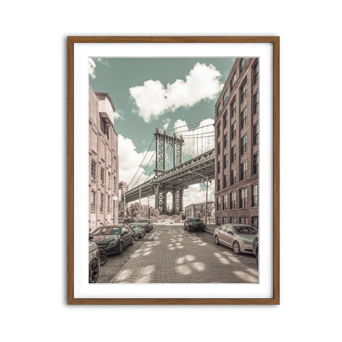 Framed Print 3x4 Walnut