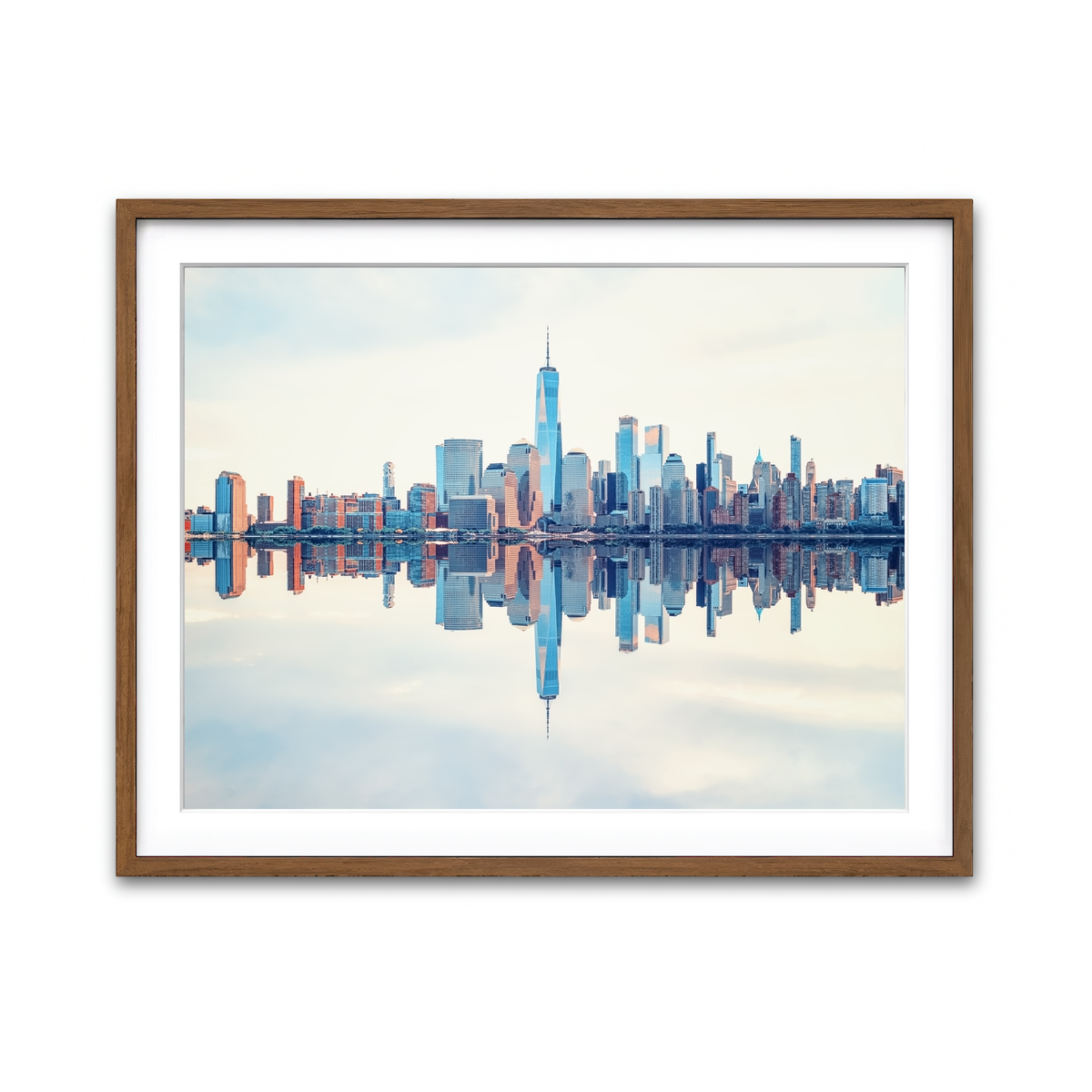 Framed Print 4x3 Walnut