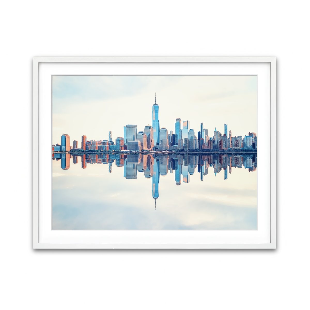 Framed Print 4x3 White