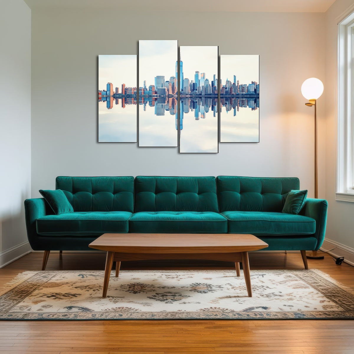 AUTO-MOCKUP ROOM | Manhattan Reflection