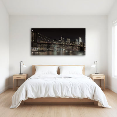 AUTO-MOCKUP ROOM | Manhattan Skyline & Brooklyn Bridge Panorama