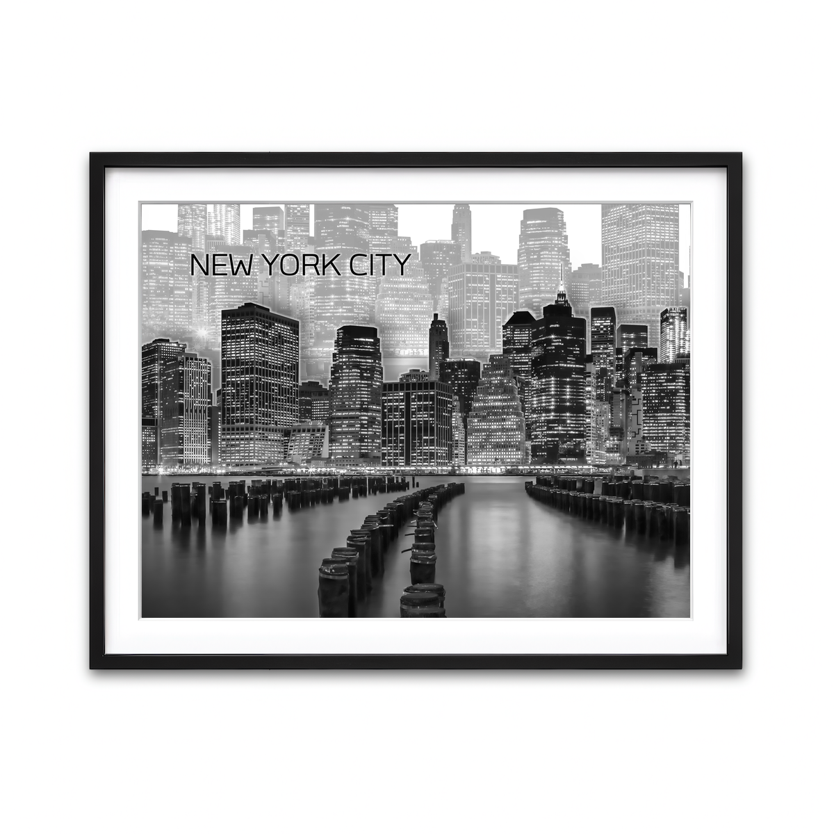 Framed Print 4x3 Black