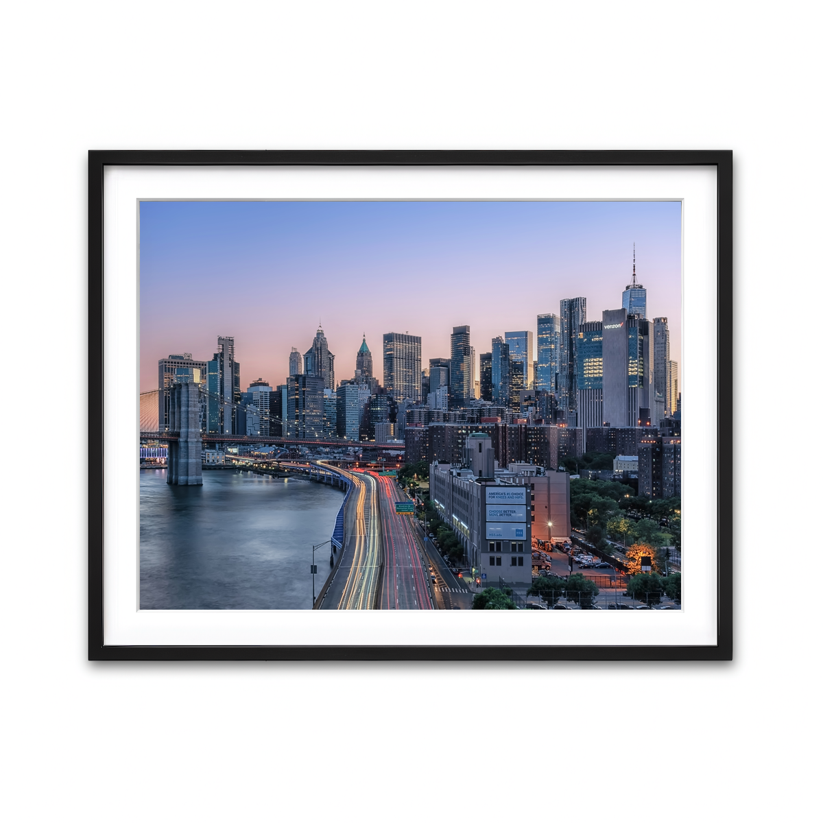 Framed Print 4x3 Black