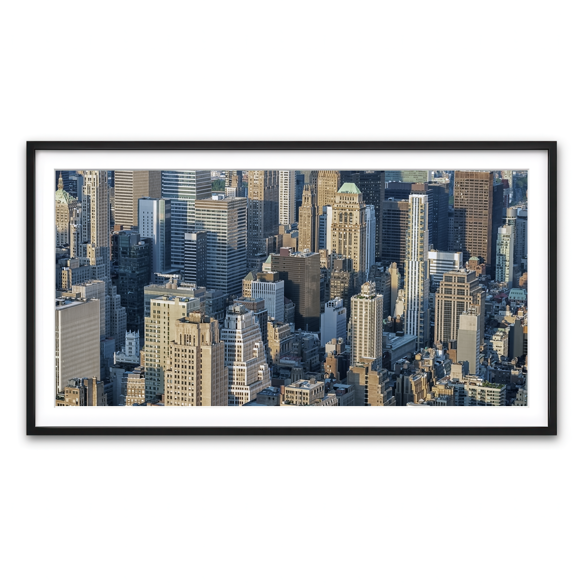 Framed Print 2x1 Black