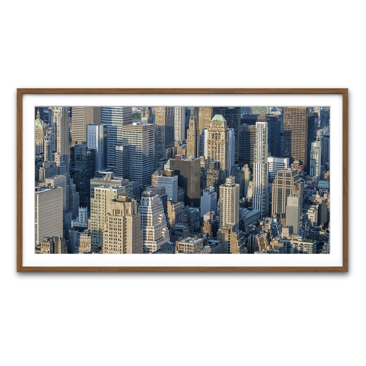 Framed Print 2x1 Walnut