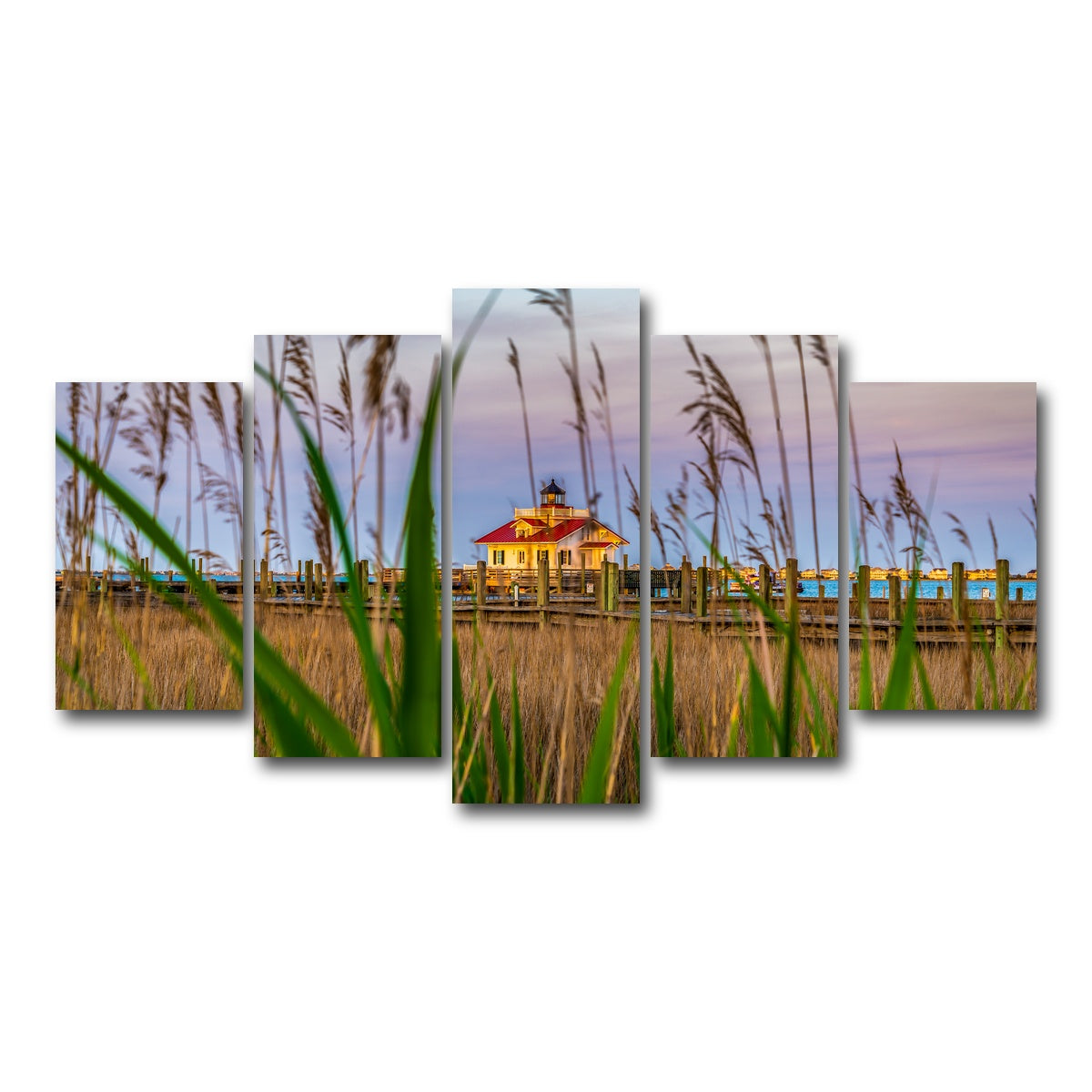 AUTO-MOCKUP WHITE | Manteo NC | 5 Piece | Gallery Wrap Canvas | group=5_normal