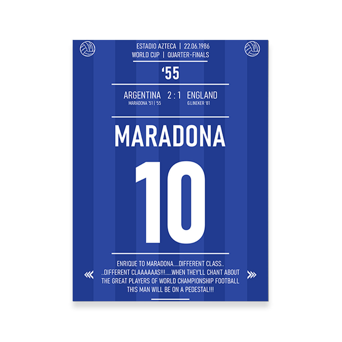 Maradona Wall Art