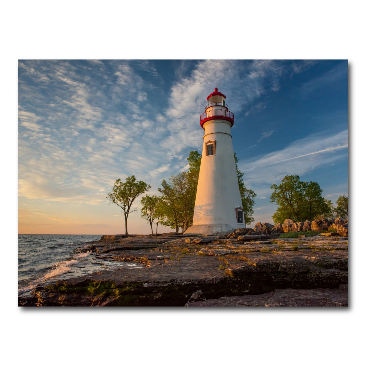 AUTO-MOCKUP WHITE | Marblehead Lighthouse | 1 Piece | Gallery Wrap Canvas | group=4x3