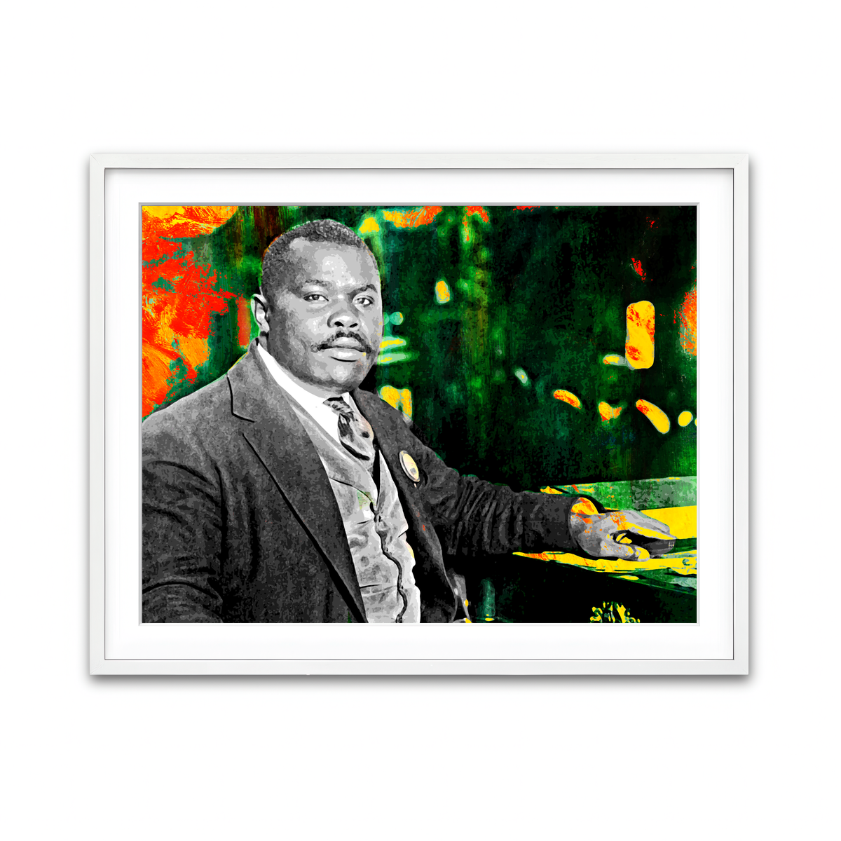 Framed Print 4x3 White