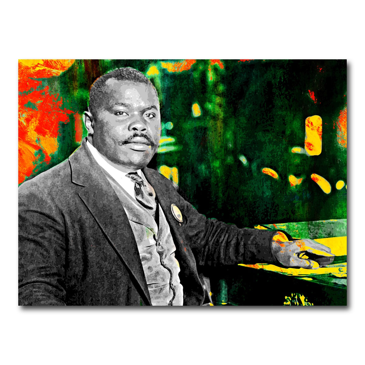 AUTO-MOCKUP WHITE | Marcus Garvey | 1 Piece | Gallery Wrap Canvas | group=4x3