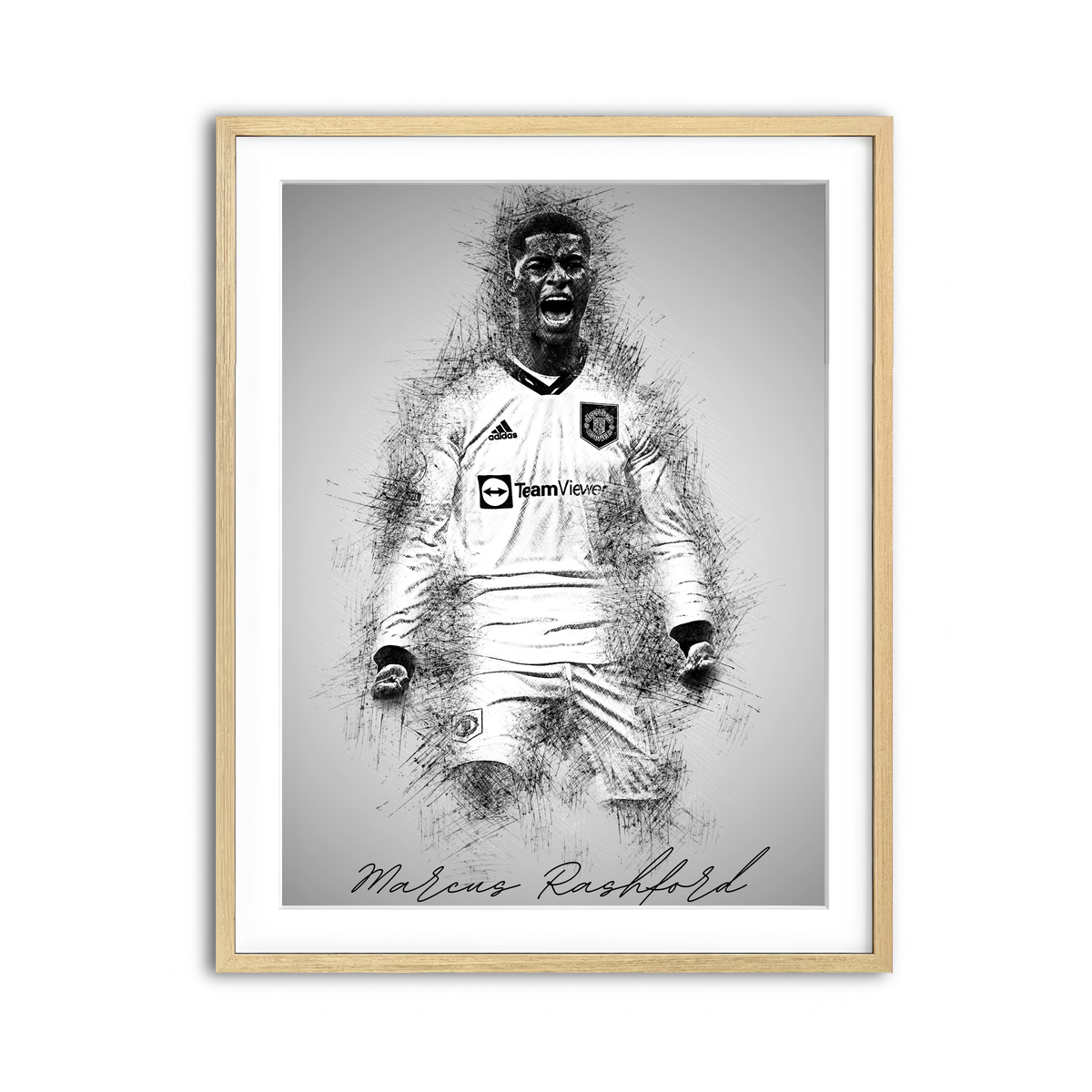 Framed Print 3x4 Natural