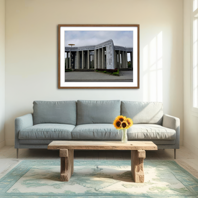 AUTO-MOCKUP ROOM | Mardasson Memorial - Battle of the Bulge Wall Art