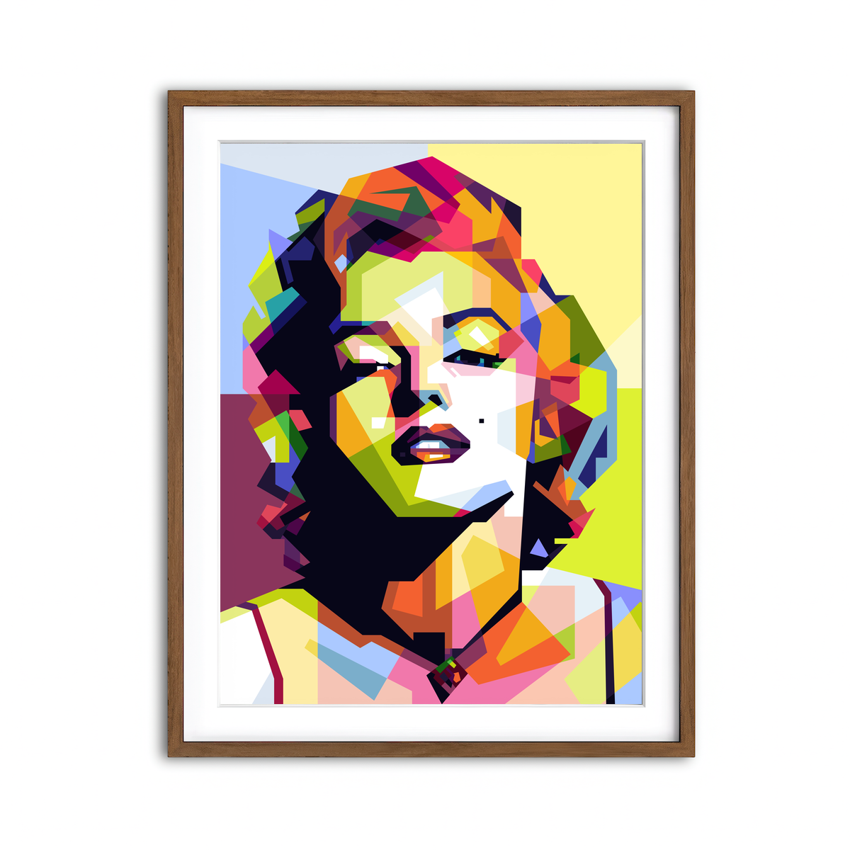 Framed Print 3x4 Walnut