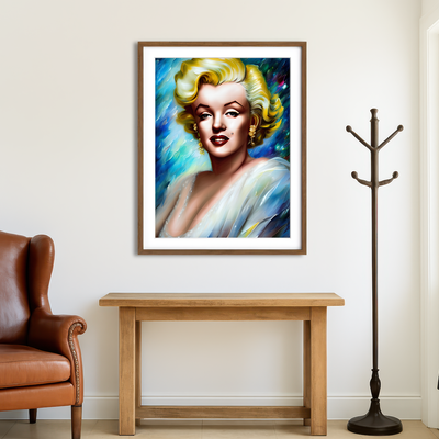 AUTO-MOCKUP ROOM | Marilyn Monroe Wall Art