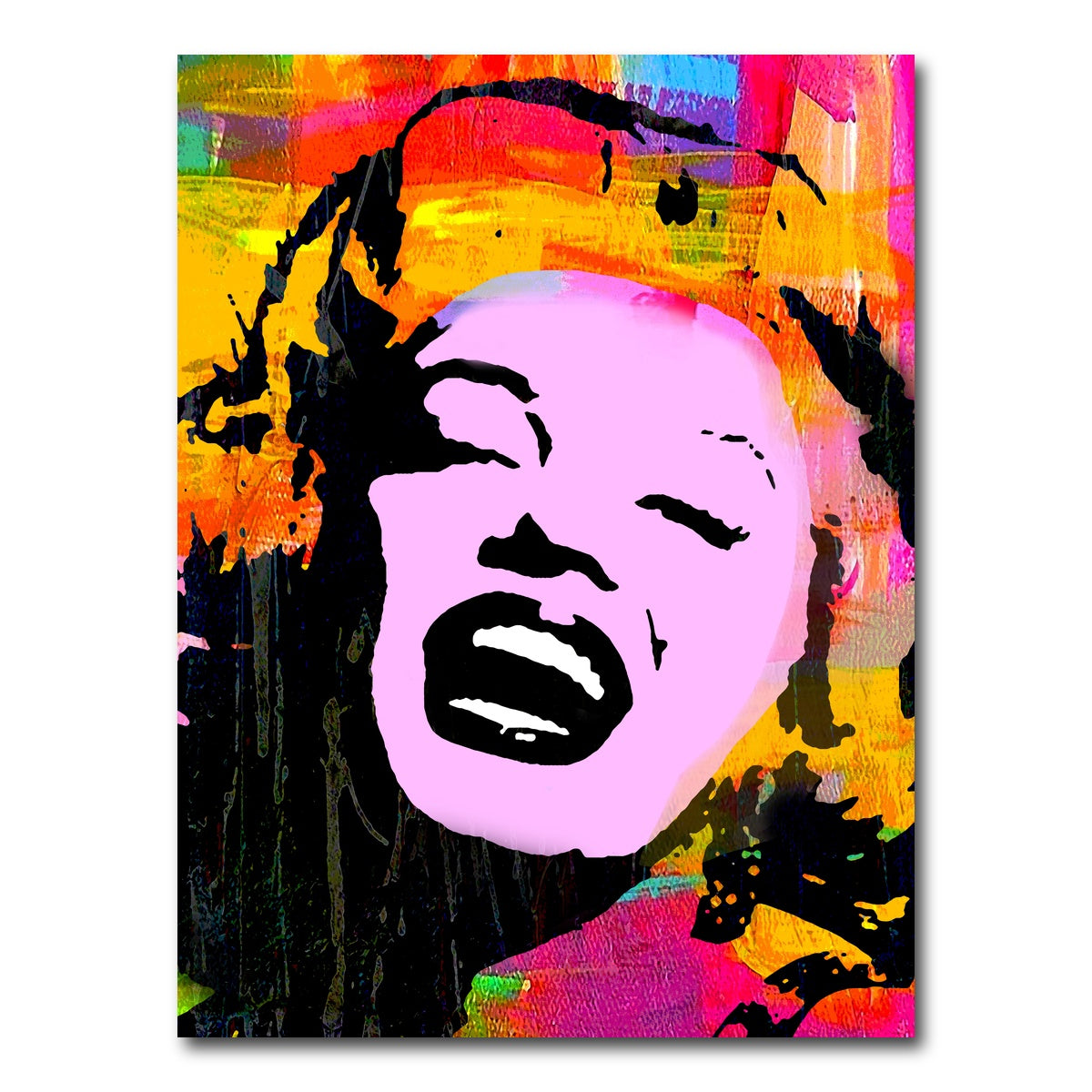 AUTO-MOCKUP WHITE | Marilyn Pink | 1 Piece | Gallery Wrap Canvas | group=3x4