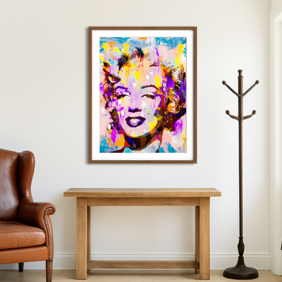AUTO-MOCKUP ROOM | Marilyn Rain Wall Art