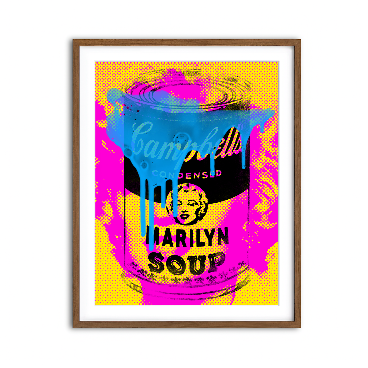 Framed Print 3x4 Walnut