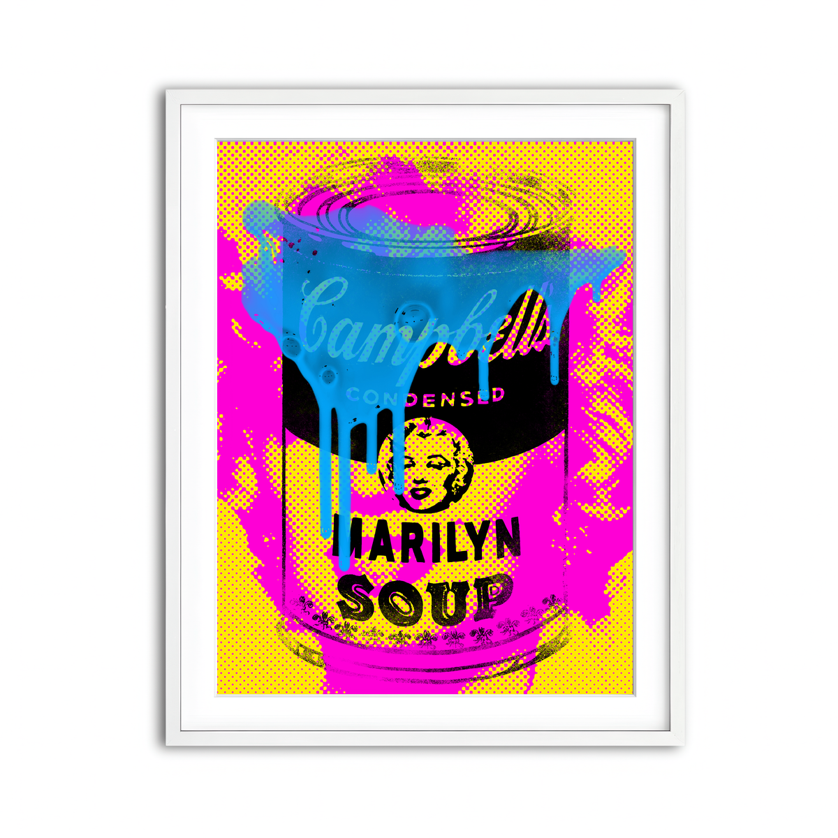 Framed Print 3x4 White