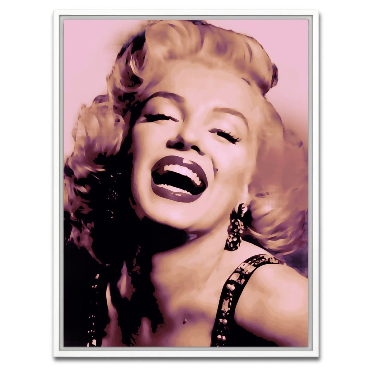 AUTO-MOCKUP WHITE | Marilyn | 1 Piece | White Framed Canvas | group=3x4