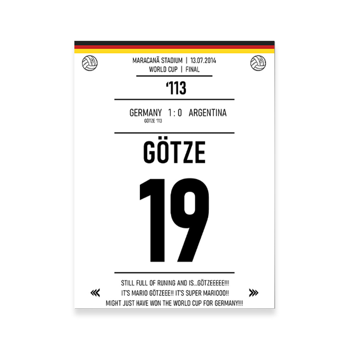 Mario Gotze Wall Art