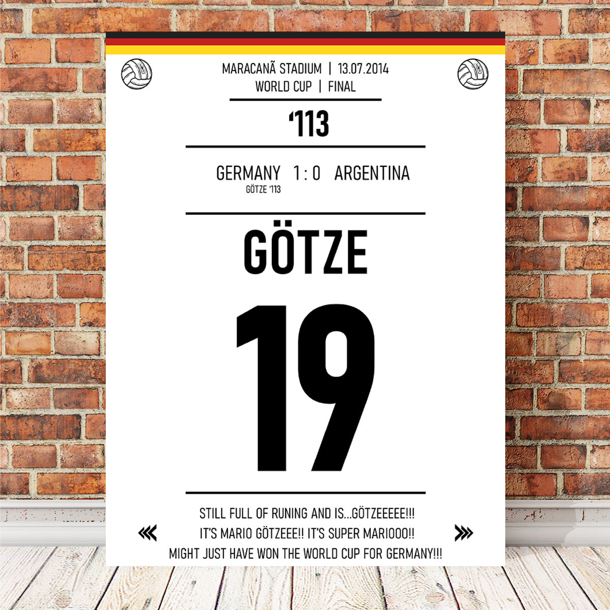 Mario Gotze Wall Art
