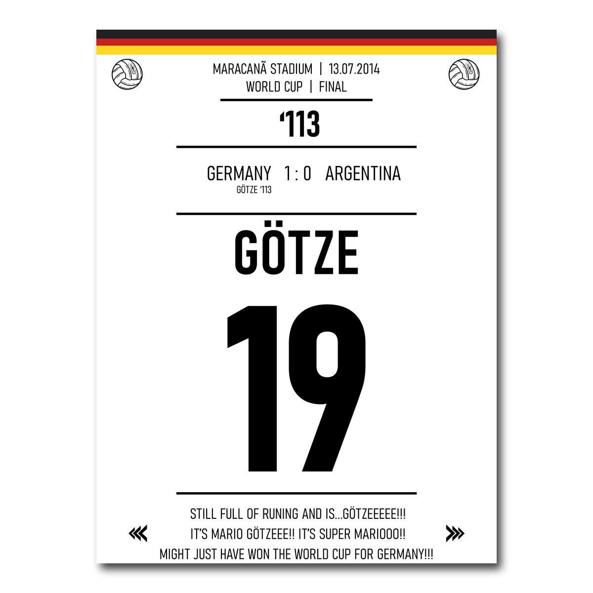 AUTO-MOCKUP WHITE | Mario Gotze | 1 Piece | Gallery Wrap Canvas | group=3x4