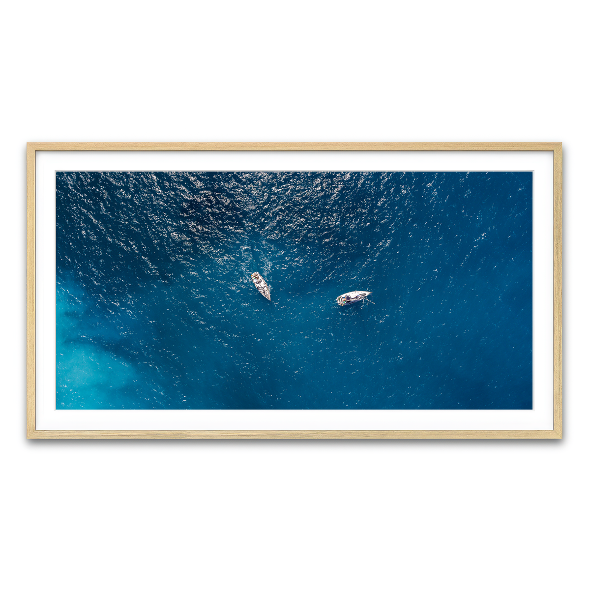 Framed Print 2x1 Natural