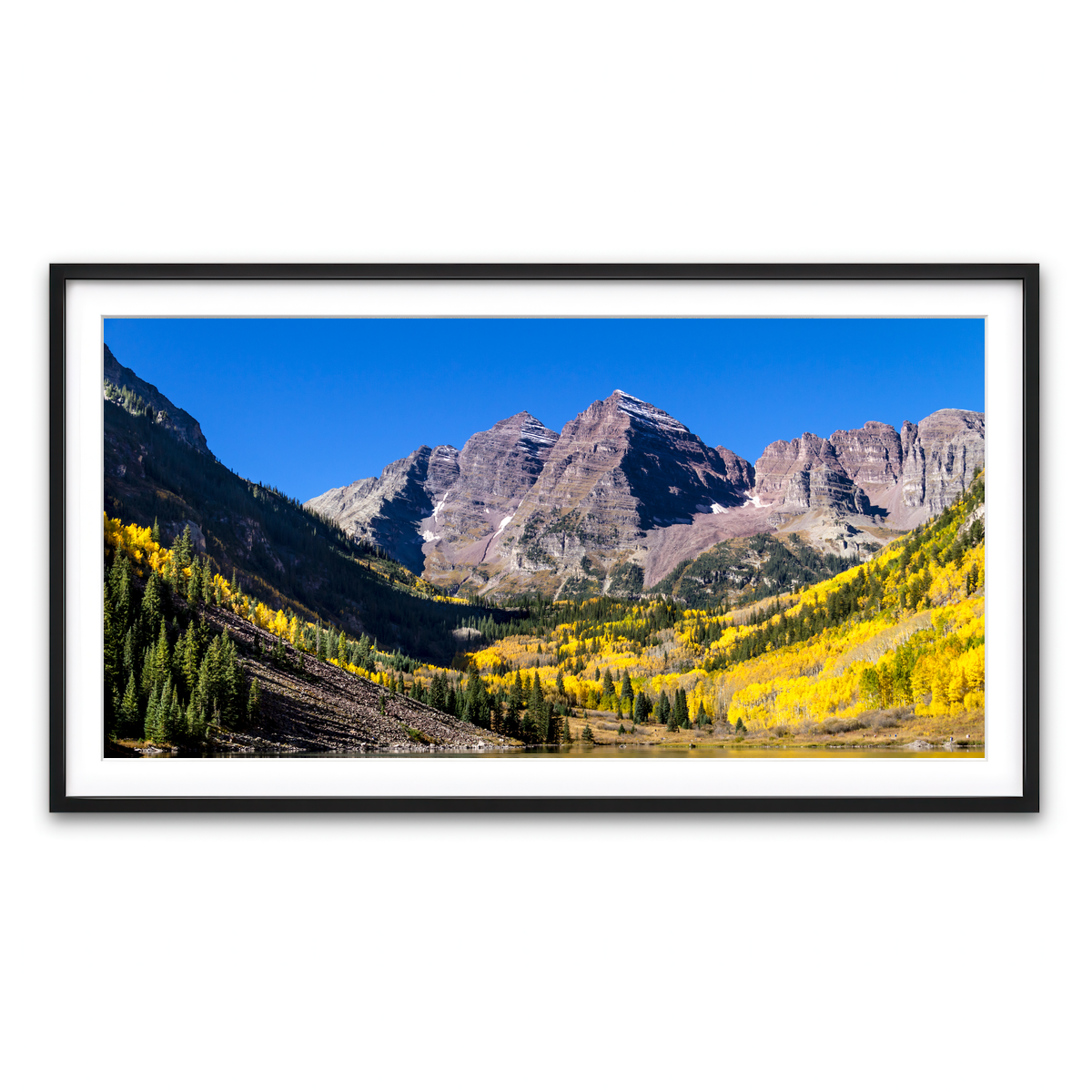 Framed Print 2x1 Black