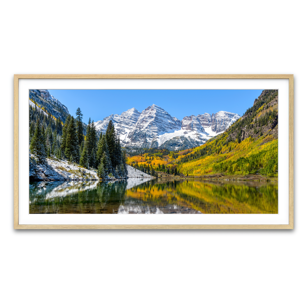 Framed Print 2x1 Natural