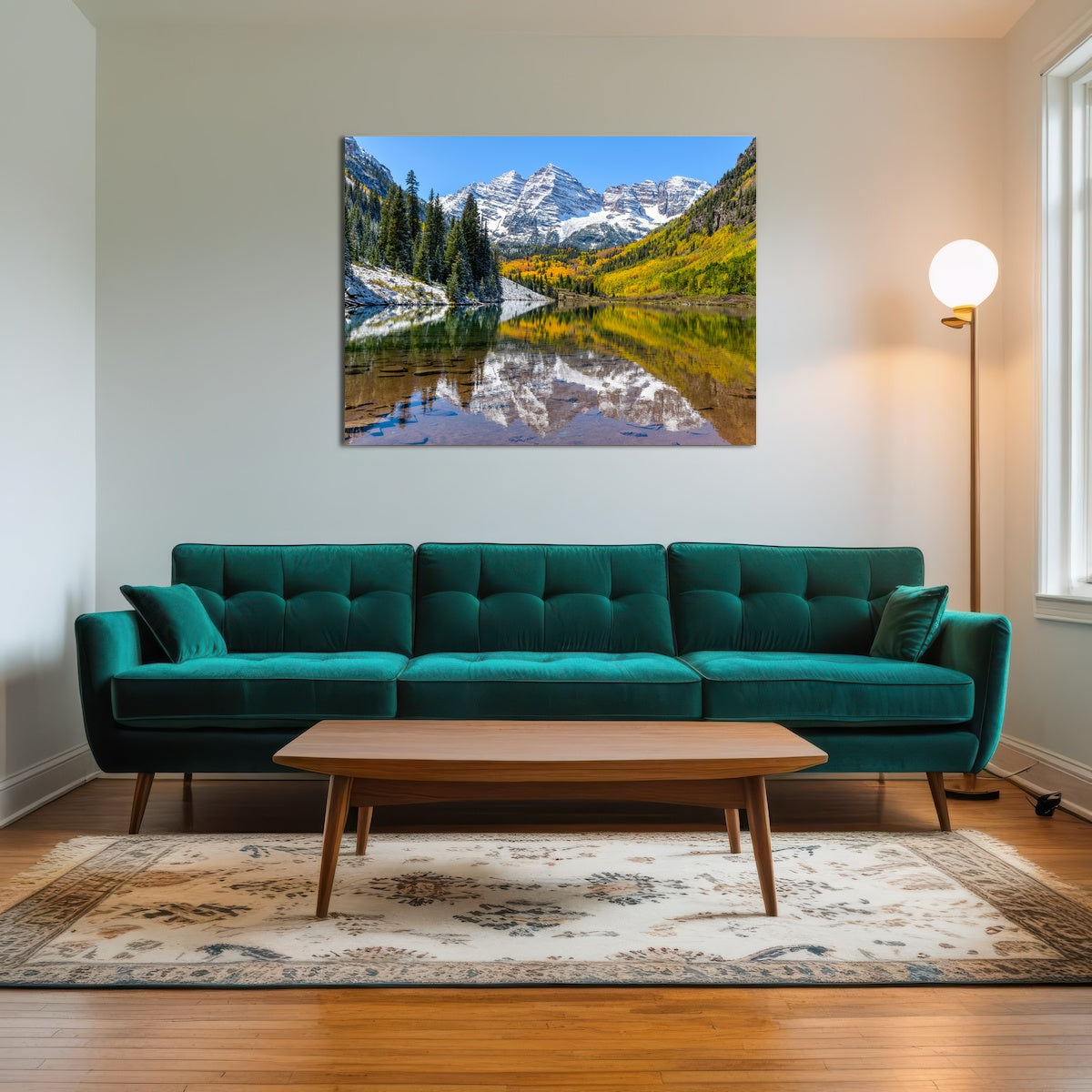AUTO-MOCKUP ROOM | Maroon Bells Snow Coated