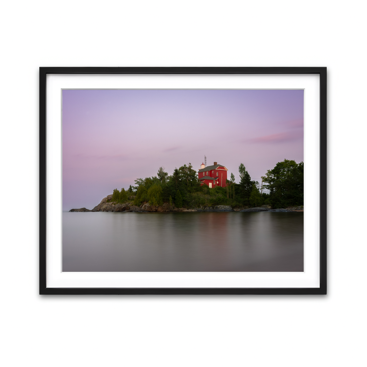 Framed Print 4x3 Black