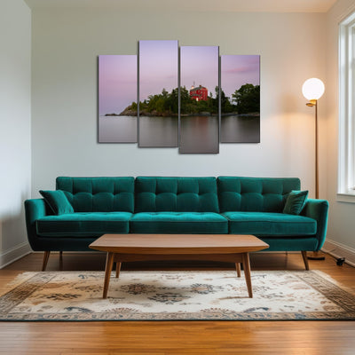 AUTO-MOCKUP ROOM | Marquette Harbor Lighthouse