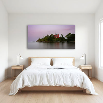 AUTO-MOCKUP ROOM | Marquette Harbor Lighthouse