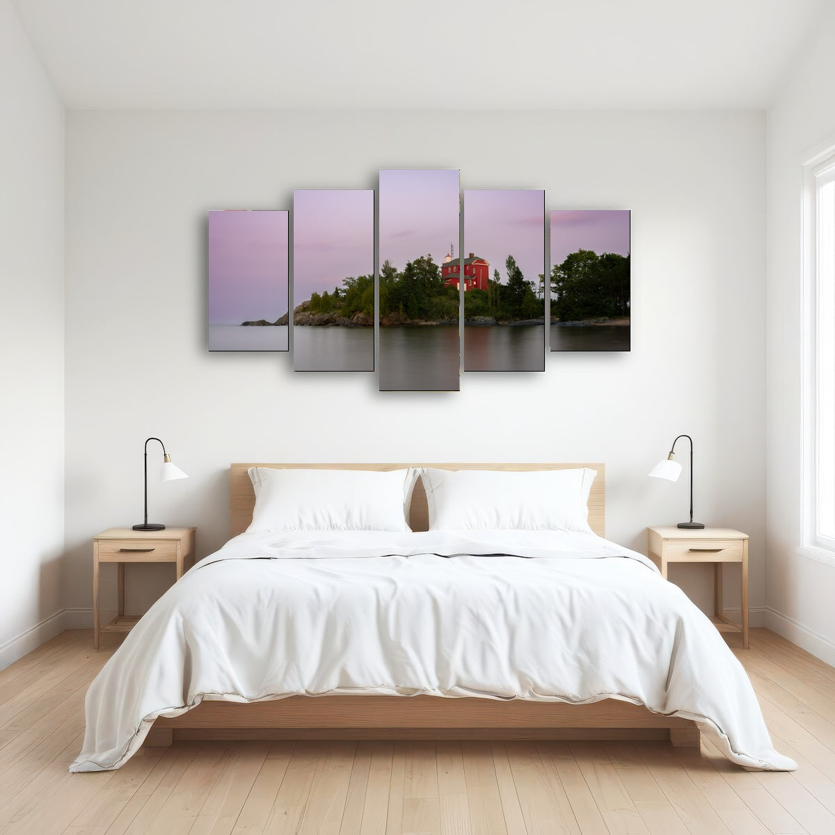 AUTO-MOCKUP ROOM | Marquette Harbor Lighthouse